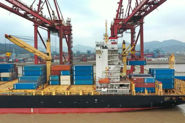 寧波舟山港大浦口集裝箱碼頭再添國際新航線
