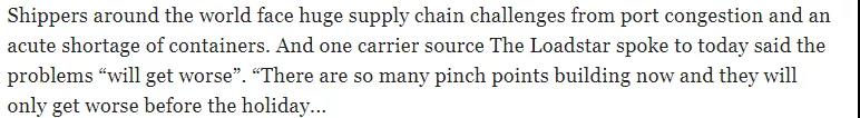 如何用英文向客戶解釋一柜難求、延遲發(fā)貨、運(yùn)費(fèi)暴漲？
