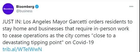 瀕臨崩潰！美國(guó)第二大城市洛杉磯宣布緊急“封城”！物流或?qū)⒋竺娣e延誤！