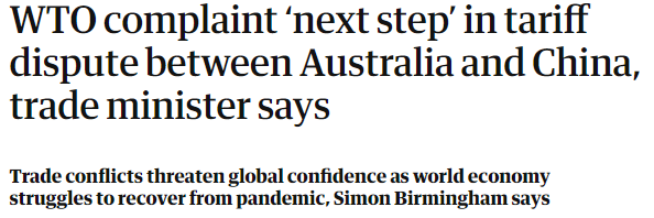 中澳貿(mào)易對峙“升級”！超60艘澳洲貨輪滯留中港！中擬限制澳多個(gè)產(chǎn)業(yè)進(jìn)口！