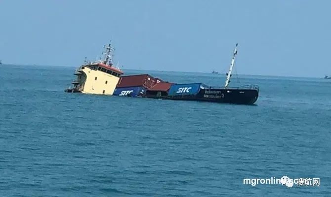 事故丨達(dá)飛一艘集裝箱船撞上泊位；一艘貨船擱淺船體傾斜 集裝箱被水浸泡