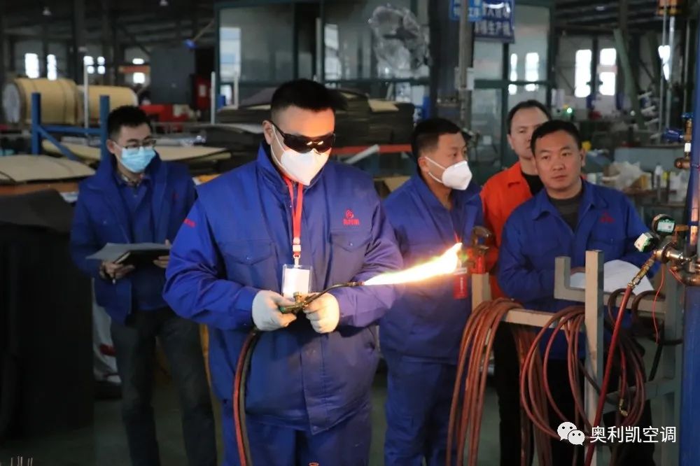 助力員工成長(zhǎng)丨奧利凱舉辦焊接作業(yè)技能競(jìng)賽