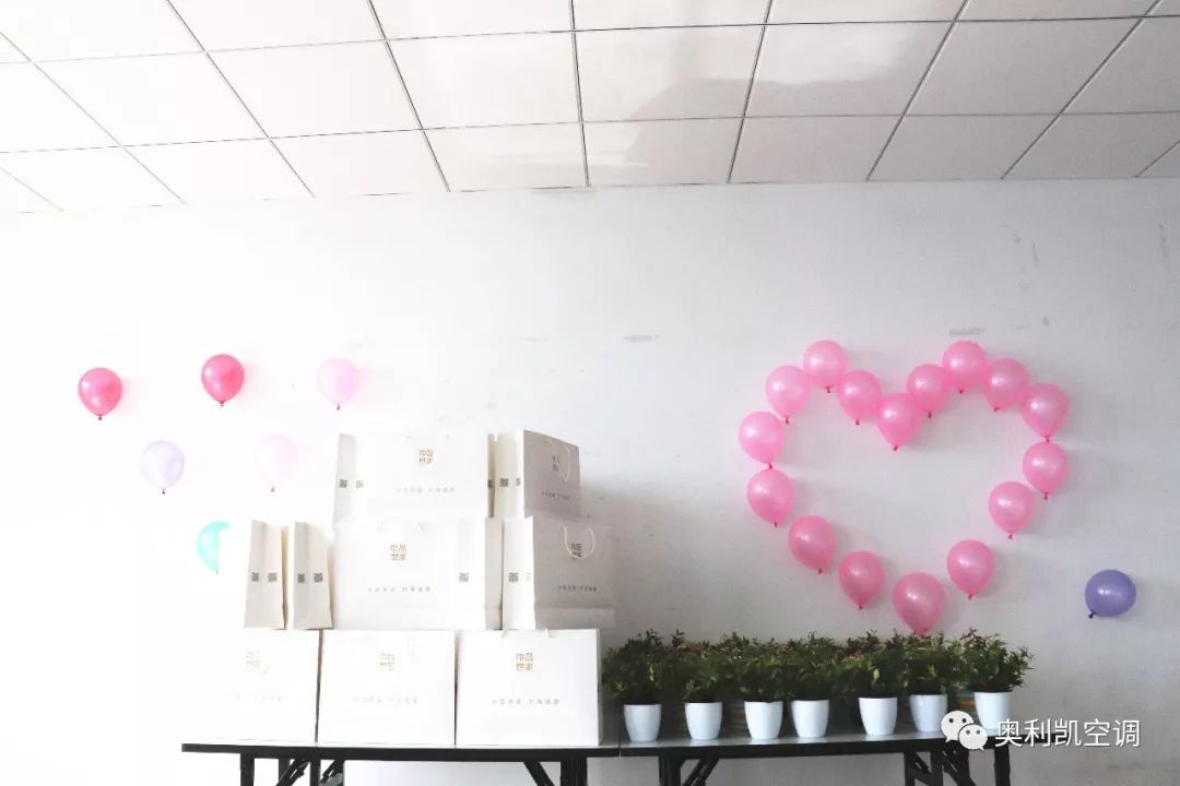 奧利凱中央空調(diào)祝您女神節(jié)快樂！